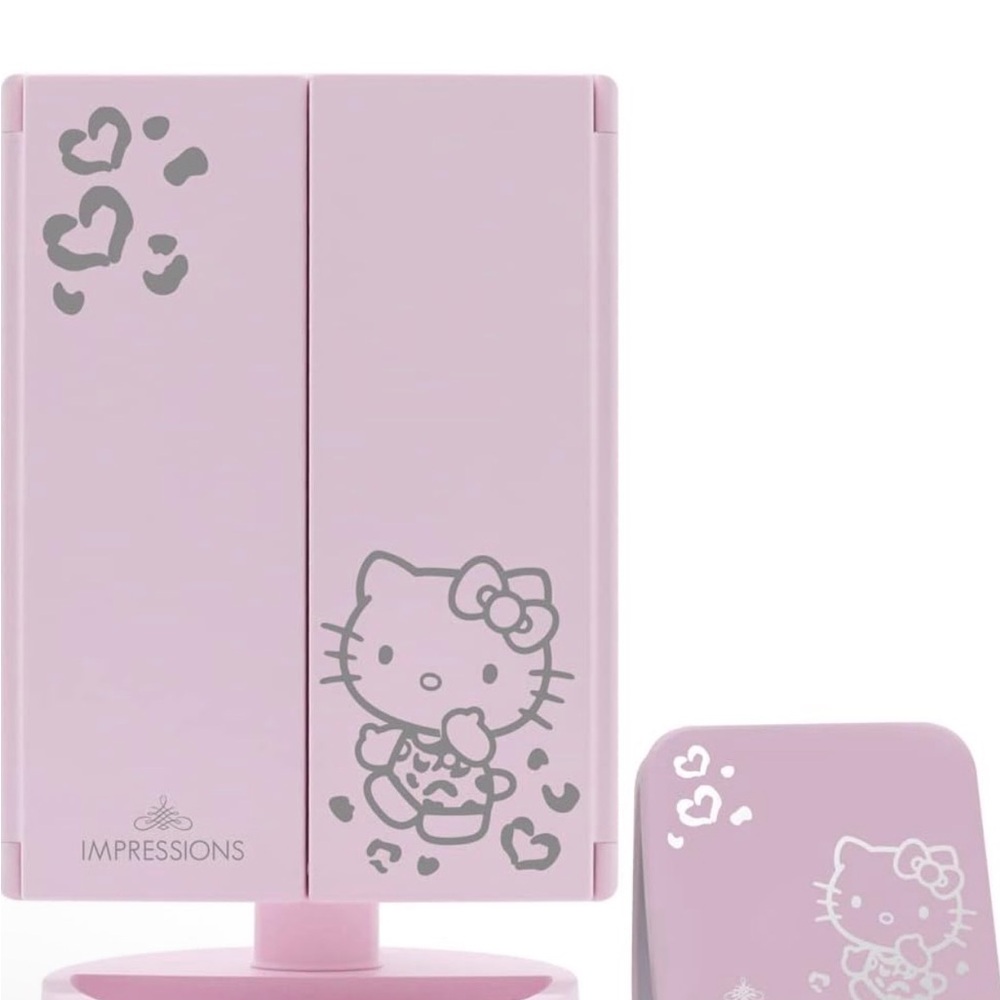 Impressions Vanity Hello Kitty Lighted Makeup Mirrors Bundle New